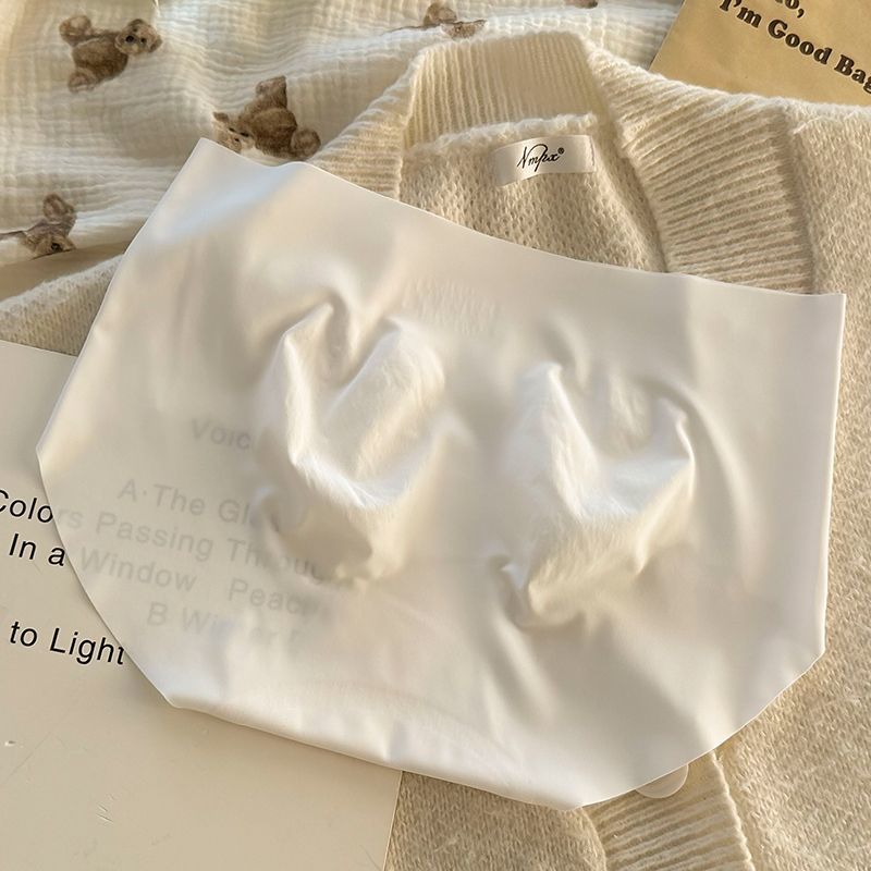 10A antibacterial extended anti-milk skin underpants Mulberry silk Ouluo mid-waist seamless triangle underpants undefined
