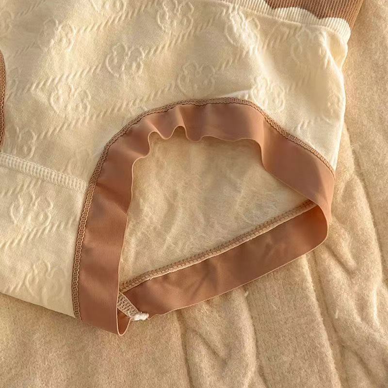 BANANA Banana Rabbit Print Underwear Women's high-waisted, seamless cotton crotch antibacterial and breathable student sporty triangle pants undefined