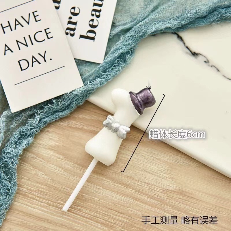 Birthday cake decoration, birthday candles, digital candles, prince and princess, boys and girls, creative Internet celebrity romantic confession, children's plug-in decoration, party supplies, birthday party detail image 13