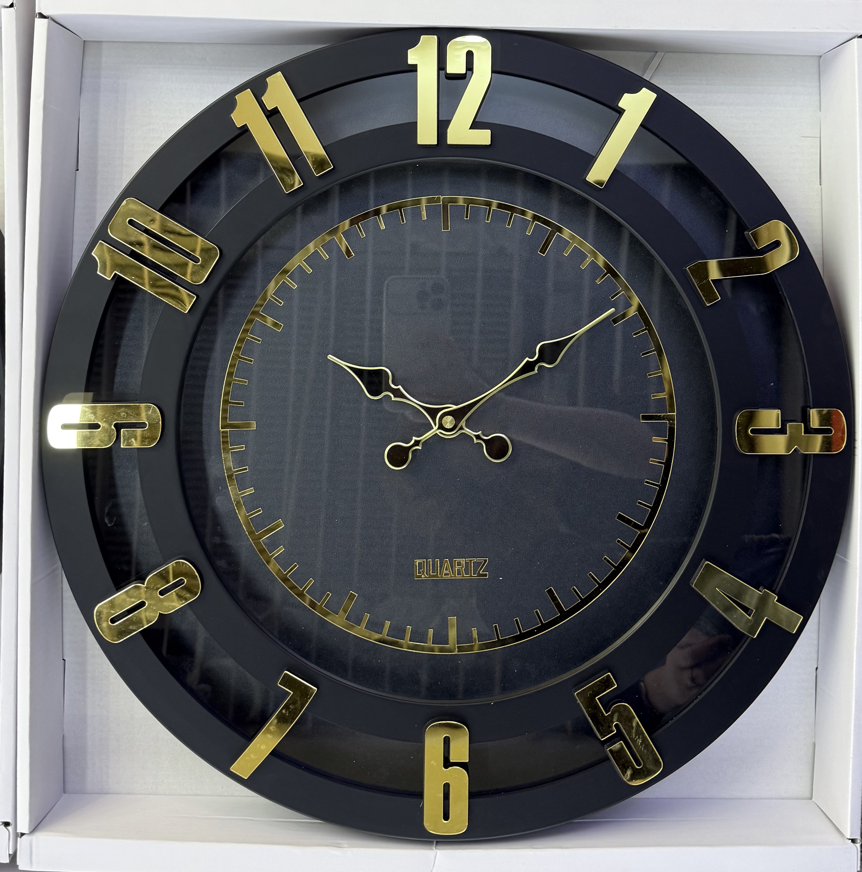 2025新款塑料玻璃挂钟客厅座钟摆钟简约现代时尚静音家用钟表装饰品钟表挂钟挂钟2025新款客厅挂钟座钟挂钟摆钟详情图3