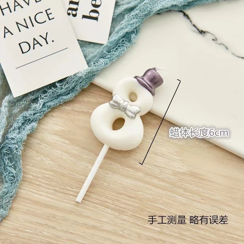 Birthday cake decoration, birthday candles, digital candles, prince and princess, boys and girls, creative Internet celebrity romantic confession, children's plug-in decoration, party supplies, birthday party detail image 19