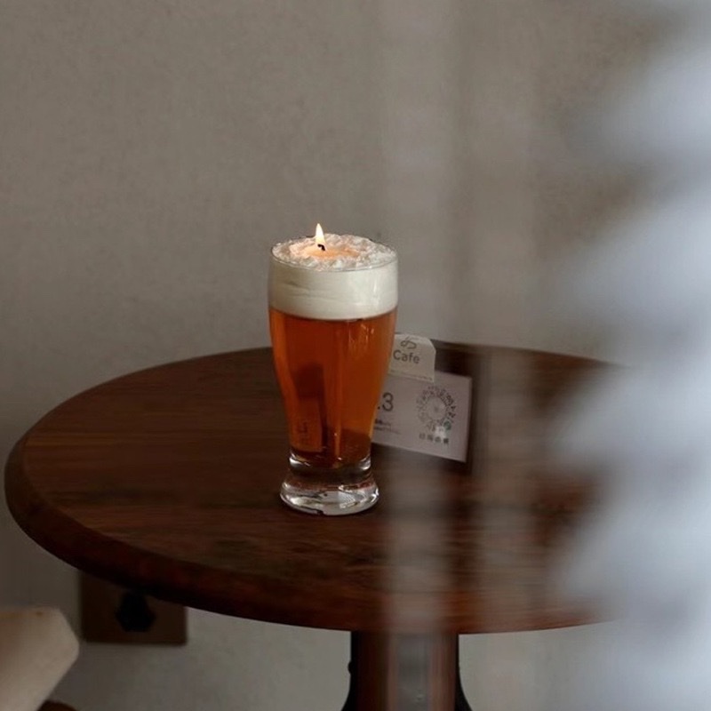 Beer-shaped candles, atmosphere aromatherapy, Amazon cross-border wholesale source factory, shooting gifts, props, souvenirs, aromatherapy candles, party candles Specification image