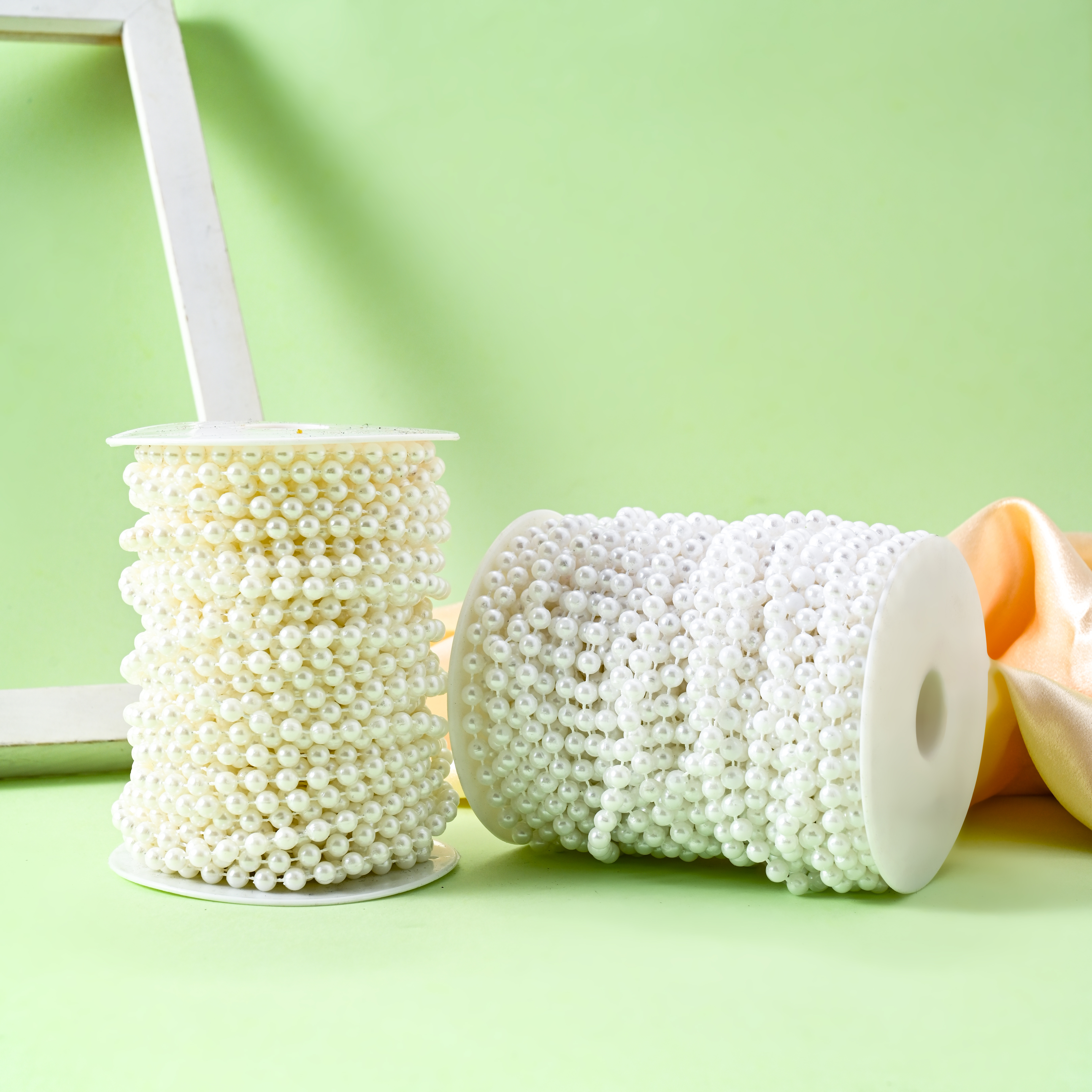 8mm plastic pearl string beads wedding decoration materials, diy handmade ornaments, Christmas decoration materials details Picture