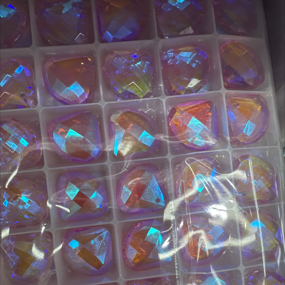 降落伞扇形玻璃吊坠海洋风配件