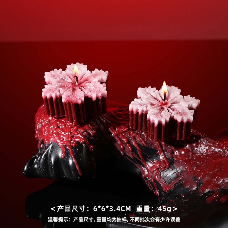 新款低温蜡烛香薰42度低温蜡情调节日摆件滴蜡情侣浪漫批发香薰蜡烛细节图