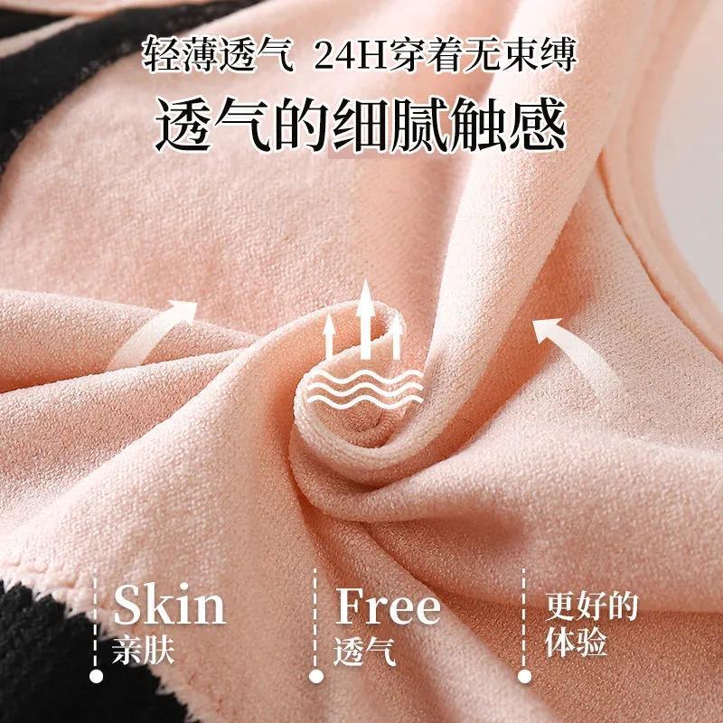 运动内衣女吊带背心防震文胸抹胸美背聚拢无钢圈裹胸外穿详情图7
