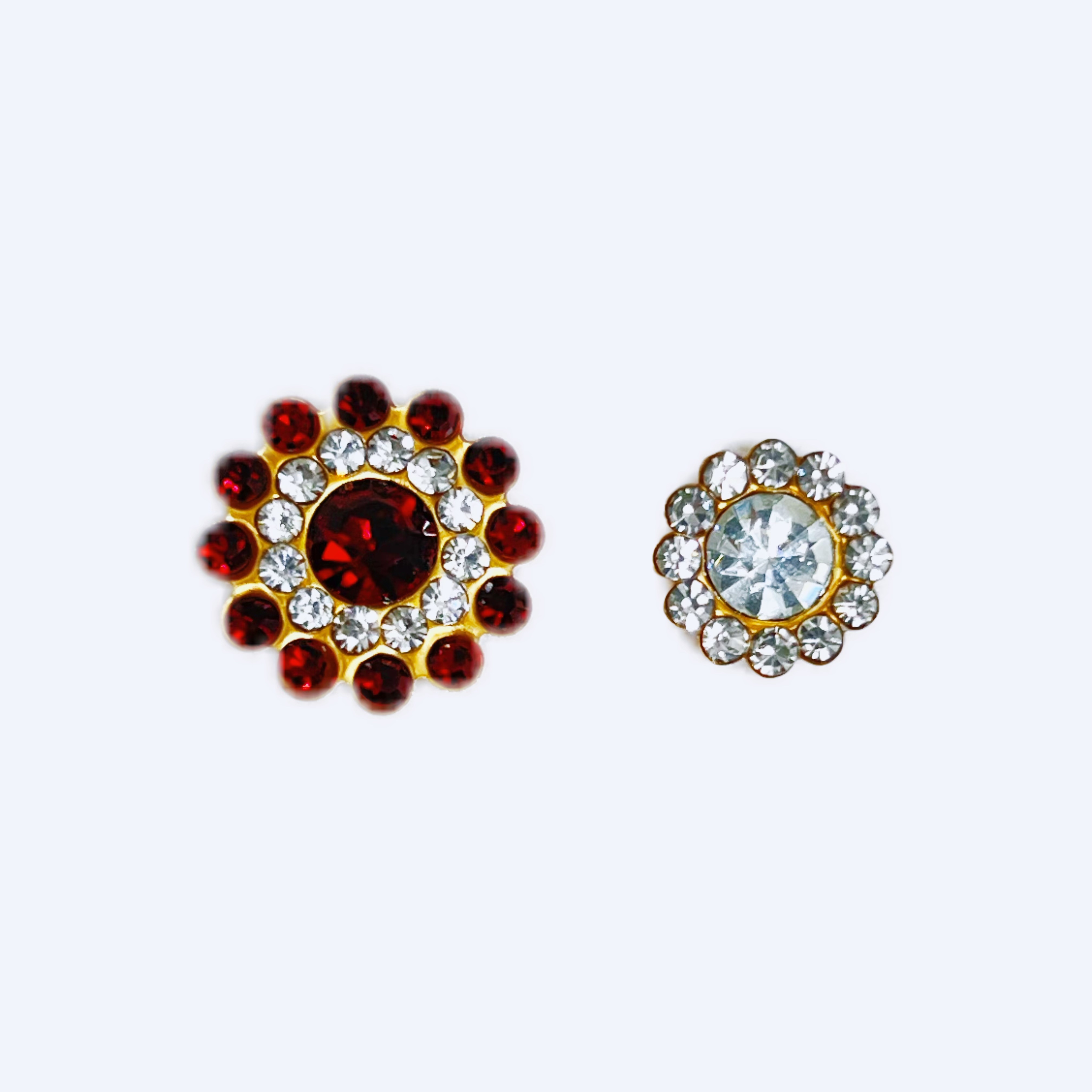 DIY round sunflower double-layer diamond edge, water diamond, flower plate diamond, hand-sewn diamond, clothing accessory materials diydiy Application Scenario