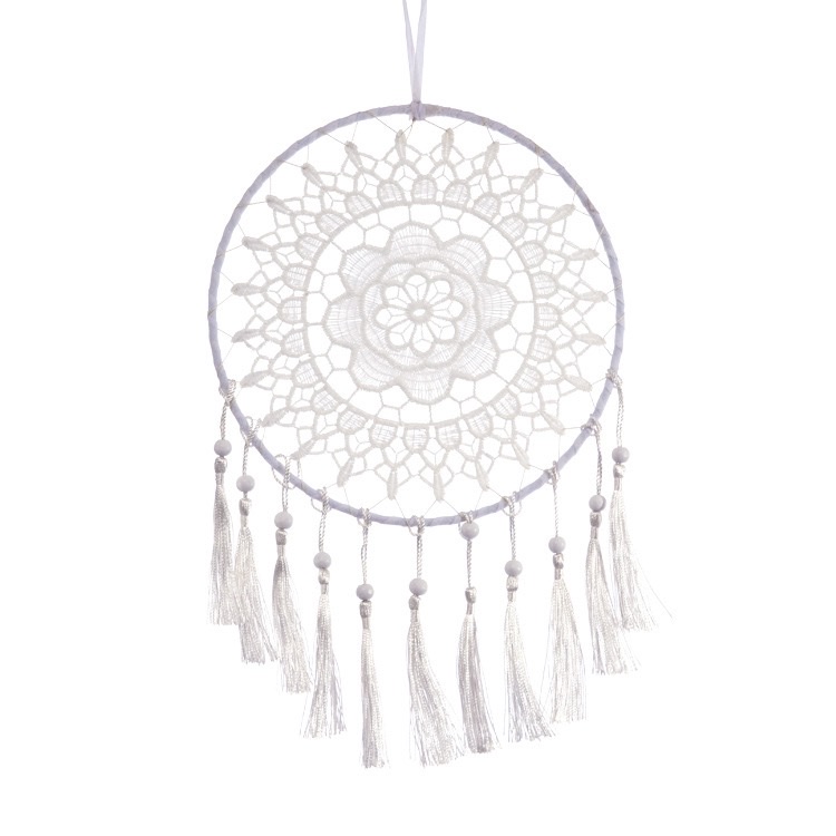 Dreamcatcher pendant, feather hanging, home wall decoration, creative birthday gift, handcrafted Bohemian-style dreamcatcher Item Picture