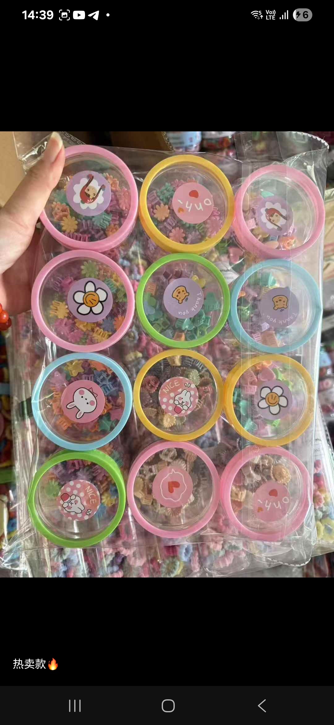 New colorful towel band, rubber band, cute girls, simple summer hair tie, high-elasticity rubber band, children's hair band, headwear, children's thumb hair band, no damage to hair, rubber band hair accessory, hair tie, girls' Korean style, high-end look, ponytail hair tie, leather cover detail image 7