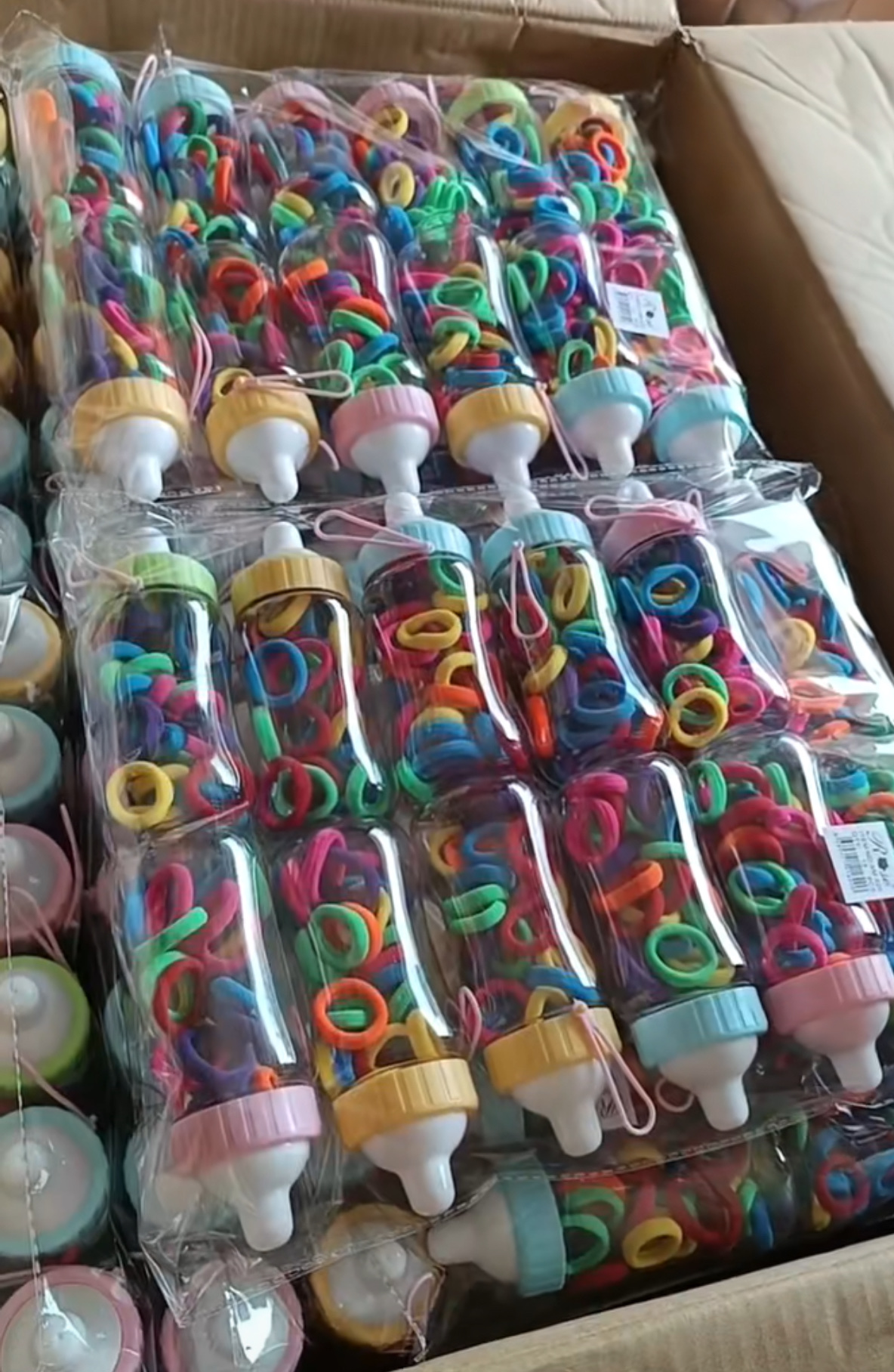 New colorful towel band, rubber band, cute girls, simple summer hair tie, high-elasticity rubber band, children's hair band, headwear, children's thumb hair band, no damage to hair, rubber band hair accessory, hair tie, girls' Korean style, high-end look, ponytail hair tie, leather cover detail image 12