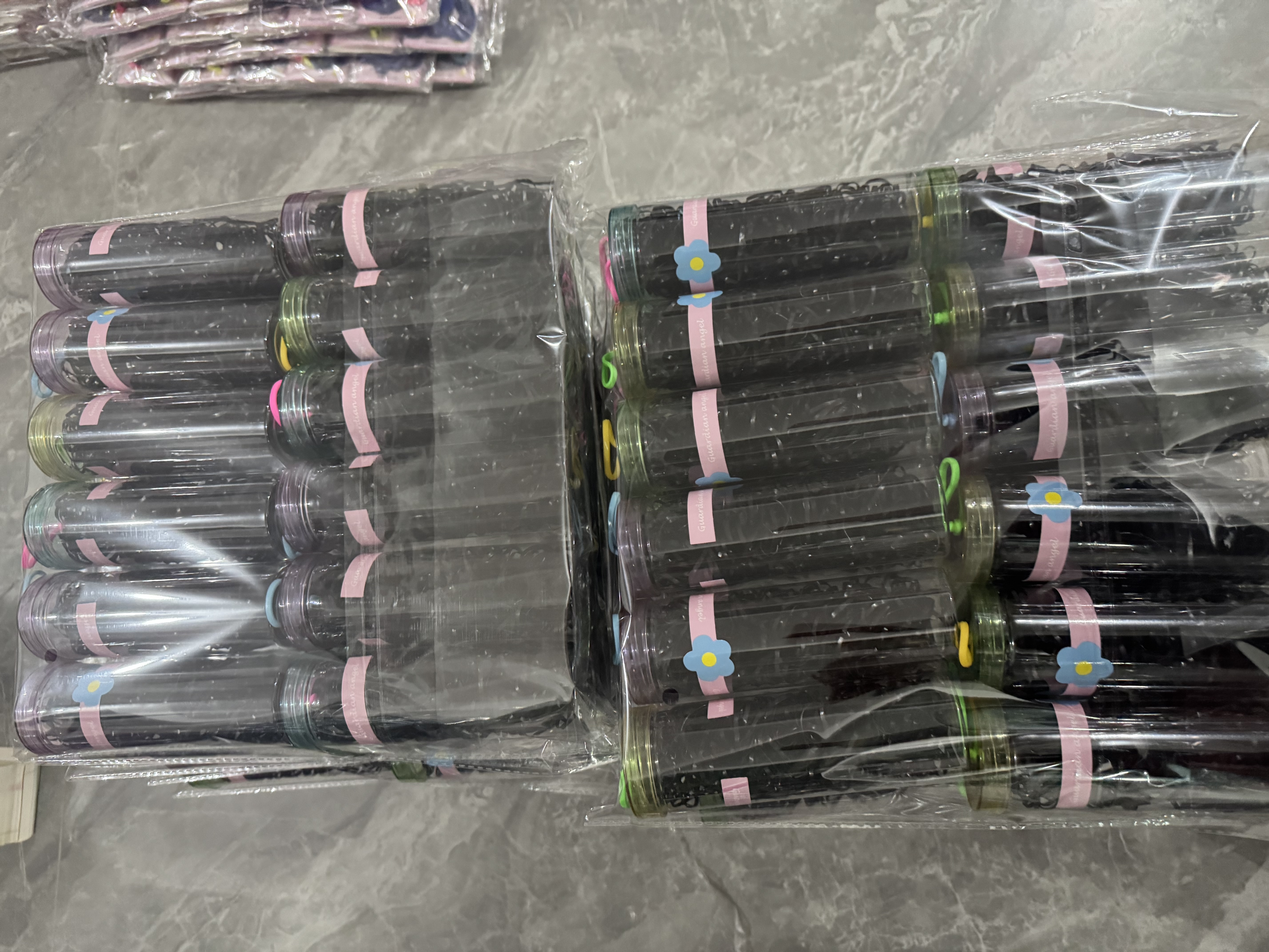 New colorful towel band, rubber band, cute girls, simple summer hair tie, high-elasticity rubber band, children's hair band, headwear, children's thumb hair band, no damage to hair, rubber band hair accessory, hair tie, girls' Korean style, high-end look, ponytail hair tie, leather cover detail image 13