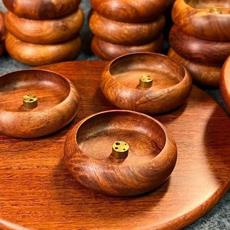 Wood incense stick incense burner set, incense stick accessories, incense burner, incense ceremony supplies, incense burner, spices, incense burner, home decoration, rosewood horizontal incense box, home indoor sandalwood burner, solid wood tea ceremony incense stick, incense burner, agarwood detail image 5