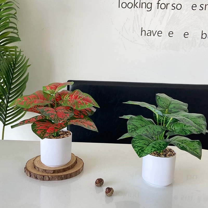 仿真绿植仿真盆景办公桌小盆栽龟背盆栽客厅装饰假花绿萝家居摆件详情图4