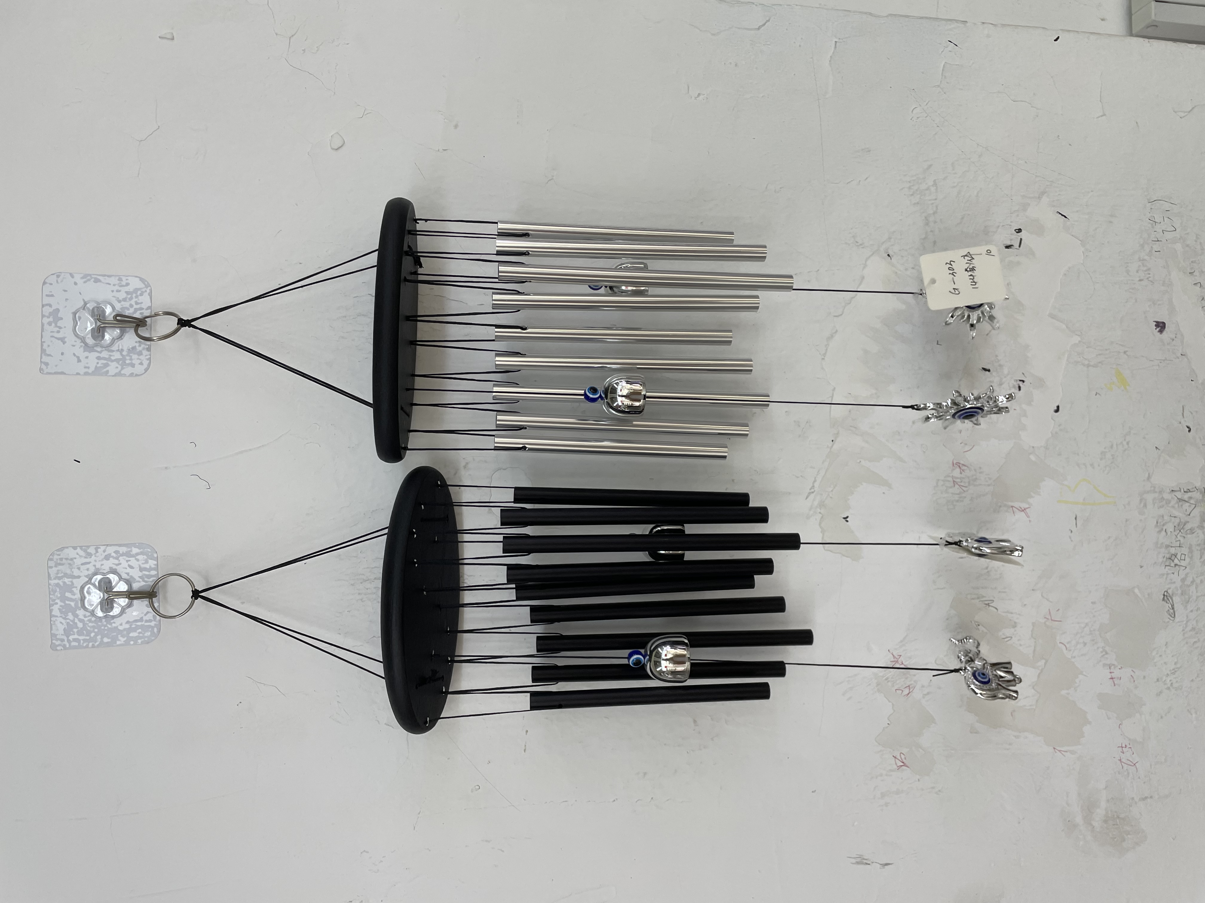 Mandala wind chime dream catcher, wind chime, golden copper bell, decorative pendant, creative home decor detail image 4