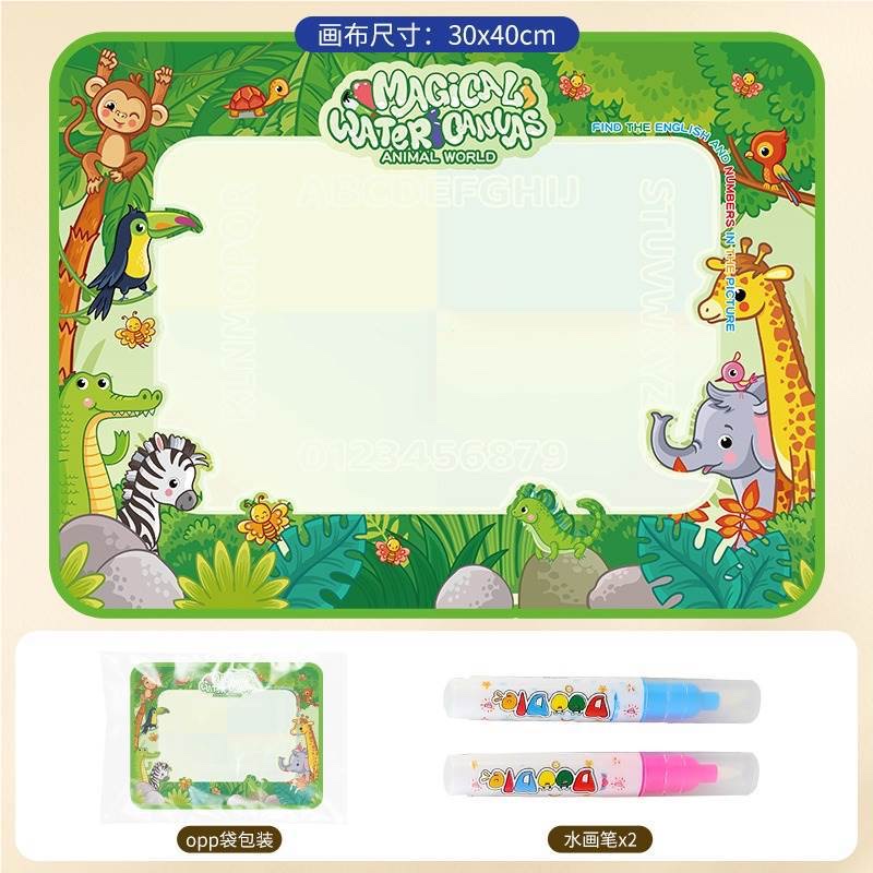 新款彩色水画布各类尺寸颜色可选适合现代宝宝的画布详情图10