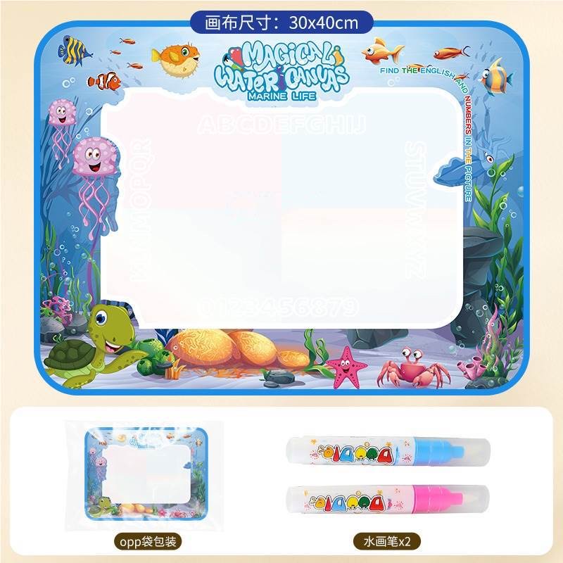 新款彩色水画布各类尺寸颜色可选适合现代宝宝的画布详情图9