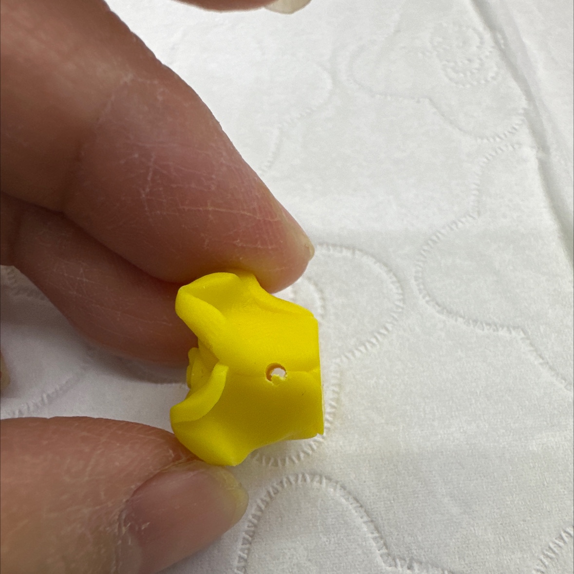 晶鑫陶饰纯手工制作彩色软陶花朵，可订颜色，大小产品图
