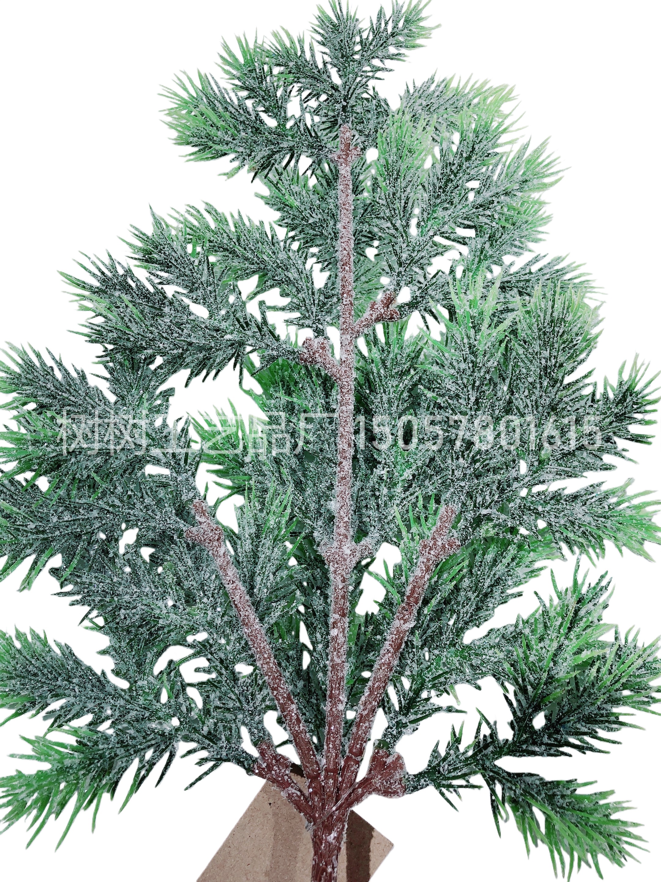 Pinecone Christmas artificial green plant set, realistic appearance, long-lasting durability, environmentally friendly material, popular Amazon bestseller, artificial flowers, artificial flowers, artificial flowers Application Scenario