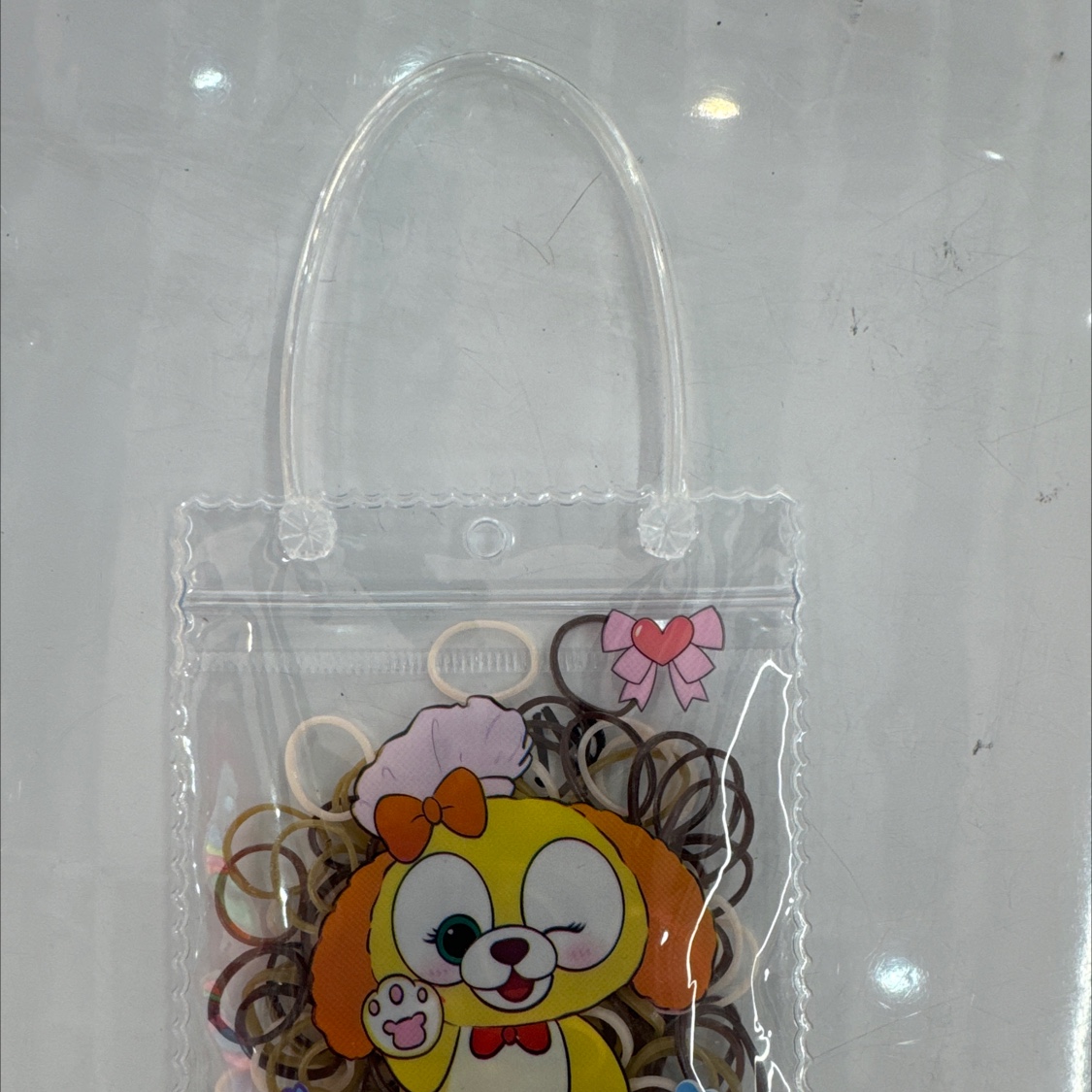 A new type of small rectangular PVC hand-held rubber band that can be pulled unbreakable Application Scenario