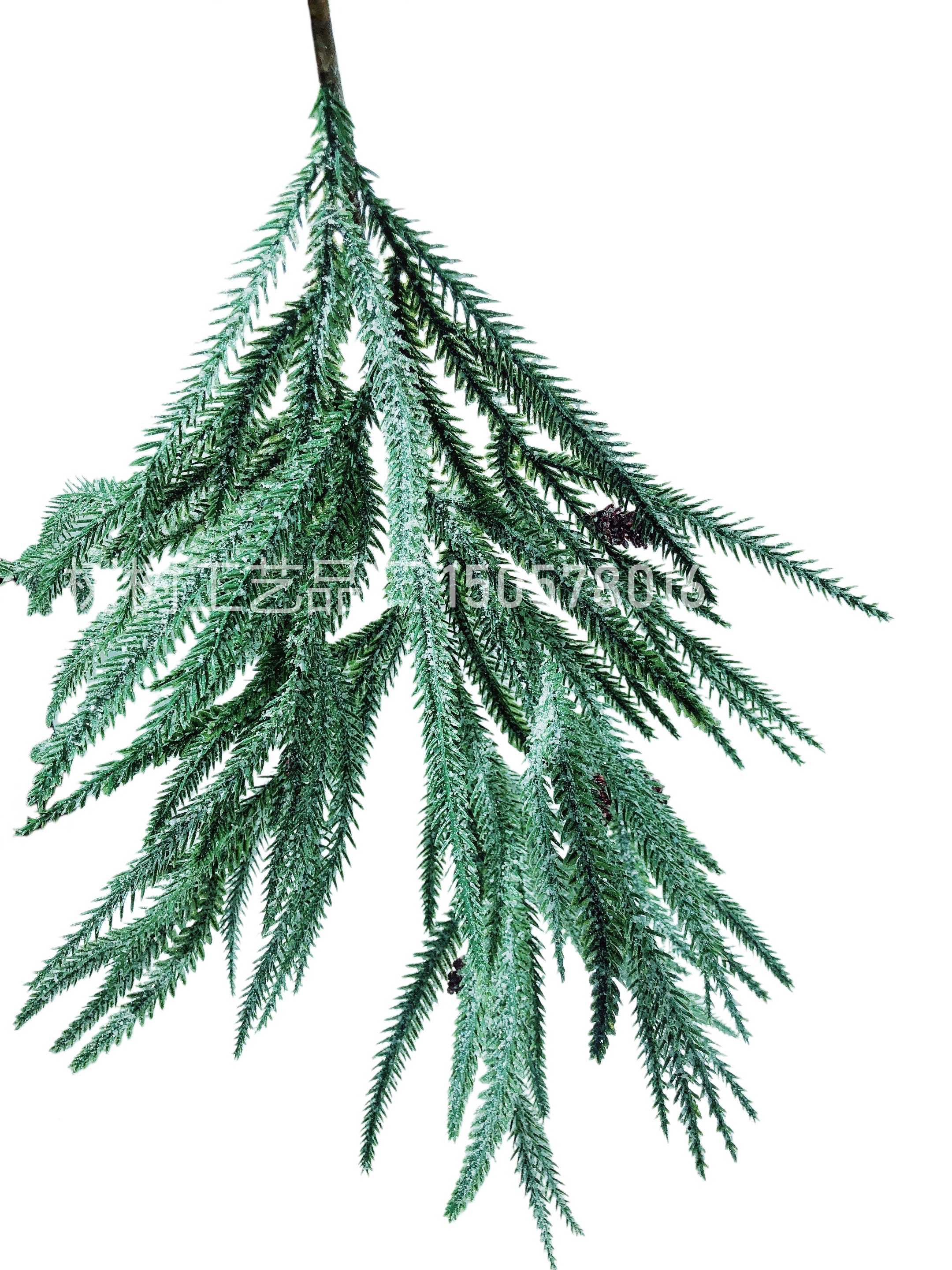 The woolen Christmas simulation green plant set features a realistic appearance, long-lasting durability, and is made of eco-friendly materials. It is a popular Amazon bestseller, including artificial flowers, plastic flowers, and simulation flowers detail image 5