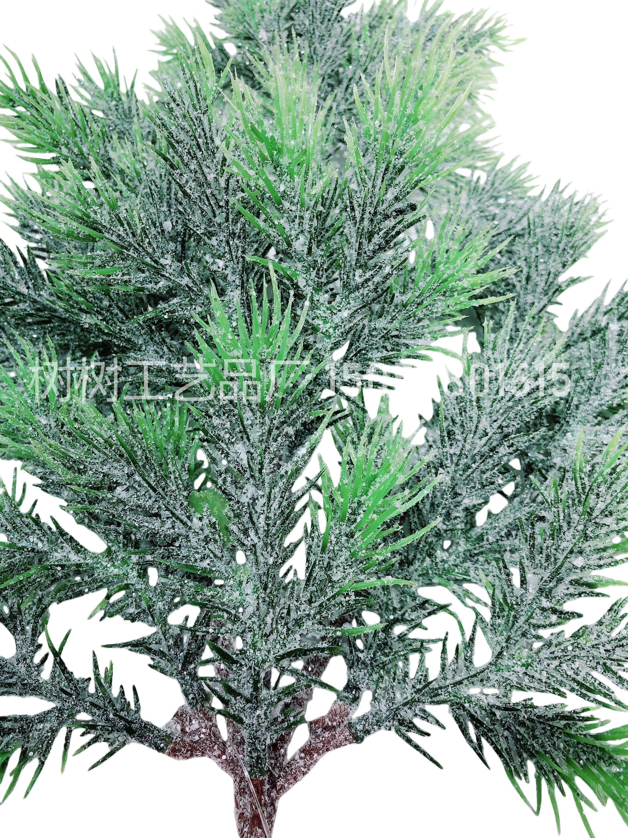 Pinecone Christmas artificial green plant set, realistic appearance, long-lasting durability, environmentally friendly material, popular Amazon bestseller, artificial flowers, artificial flowers, artificial flowers detail image 4