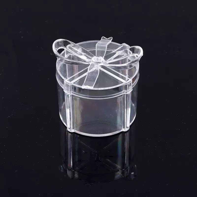 高透亚克力糖果盒子圣诞节情人节小礼物盒子透明塑料收纳礼物盒详情图2