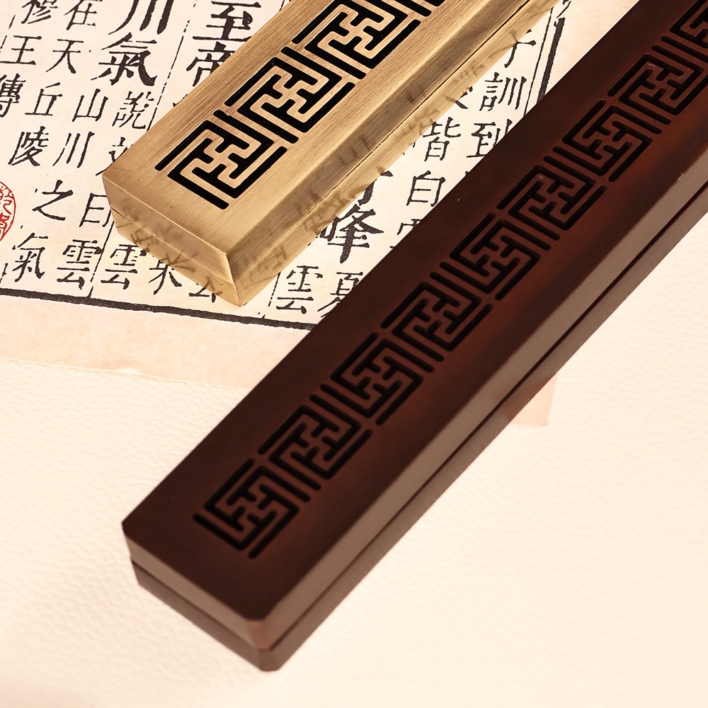 Incense burner set, Guanyin-shaped incense burner accessories, incense products, long-lasting fragrance, incense burner, incense holder, incense ceremony products, pure brass horizontal incense box, copper wire incense box, agarwood sandalwood incense box, household incense burner, portable hollow incense box, tea detail image 6