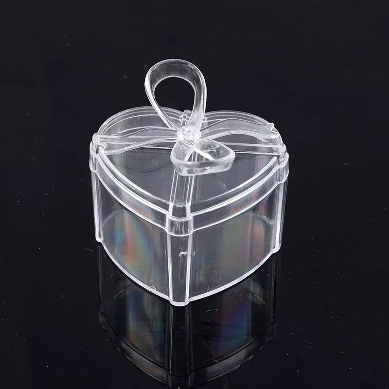 高透亚克力糖果盒子圣诞节情人节小礼物盒子透明塑料收纳礼物盒细节图