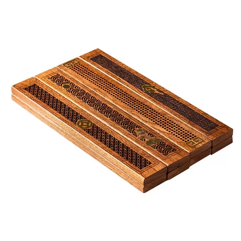 Wooden incense box, incense stick, incense burner set, incense stick accessories, incense burner, incense ceremony supplies, meditation incense burner combination, rosewood horizontal incense box, household indoor sandalwood incense burner, solid wood tea ceremony incense stick, incense burner, agarwood incense burner Item Picture