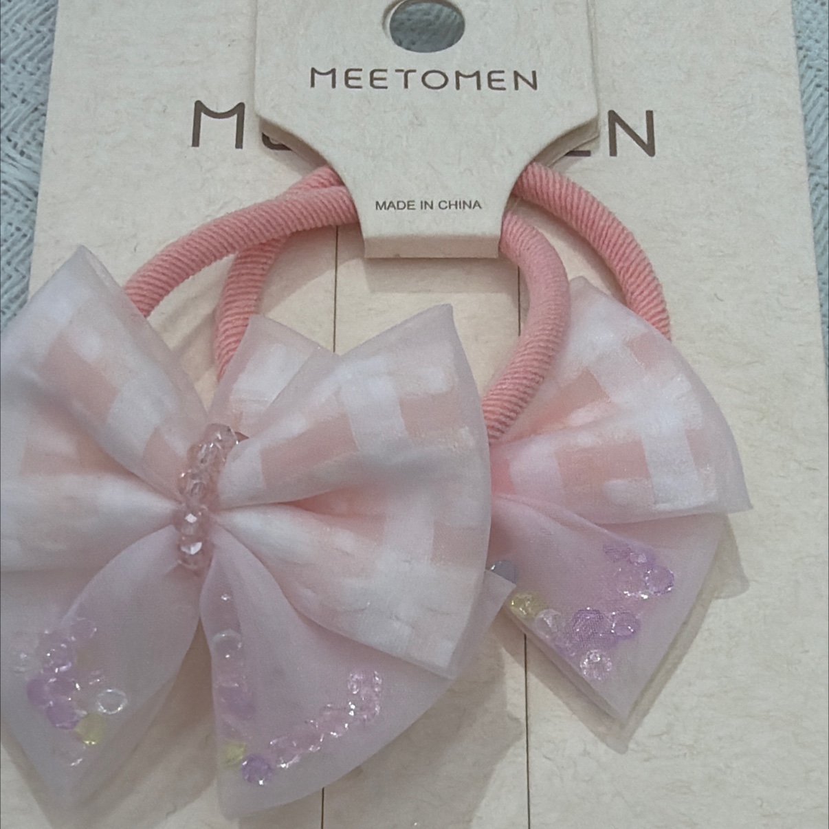 韩版女士拼接发绳头绳扎头绳皮筋时尚百搭柔软发饰女用多色装饰品头绳产品图