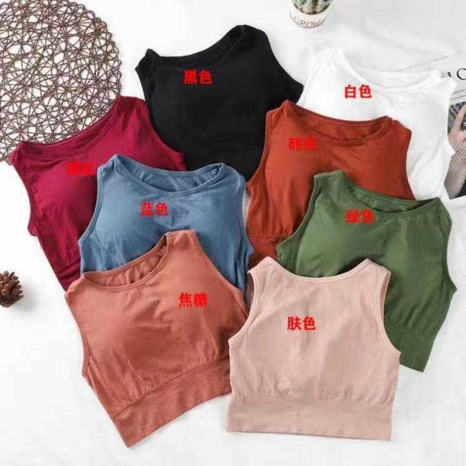 This seamless halter sports vest with a beautiful back, the same style as the popular Xueli, is breathable, shockproof and versatile. It can be worn as an inner layer to make you look slimmer Specification drawing