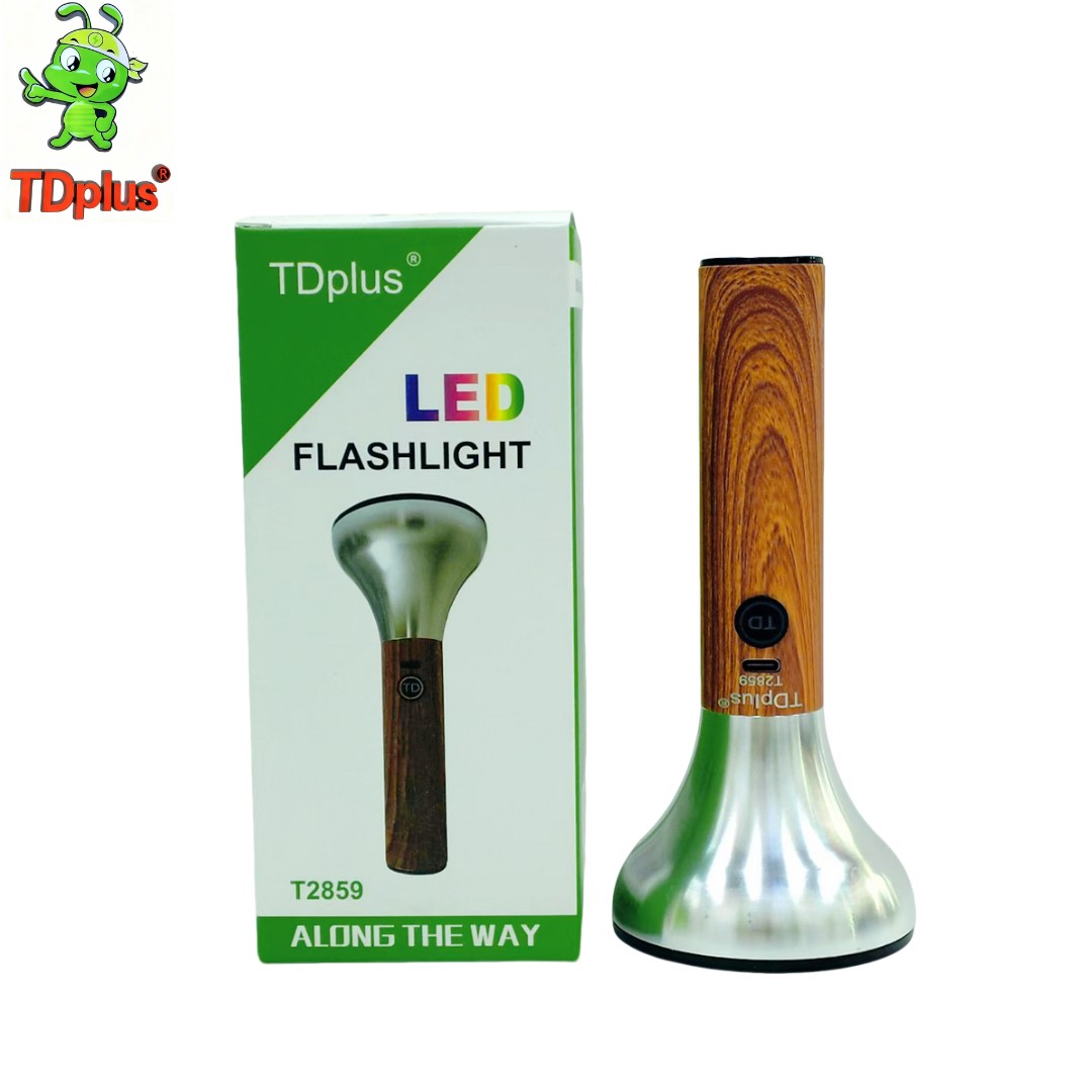 TDplus's new multi-functional charging high-intensity long-range flashlight is a regular waterproof patrol outdoor home mini portable and cute