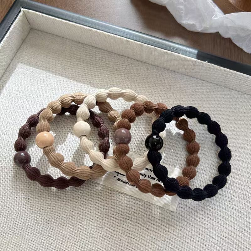 韩版女士拼接发绳头绳扎头绳皮筋时尚百搭简约发饰女士头饰多色可选发绳头绳扎头绳皮筋女士拼接韩版头绳女士拼接韩版