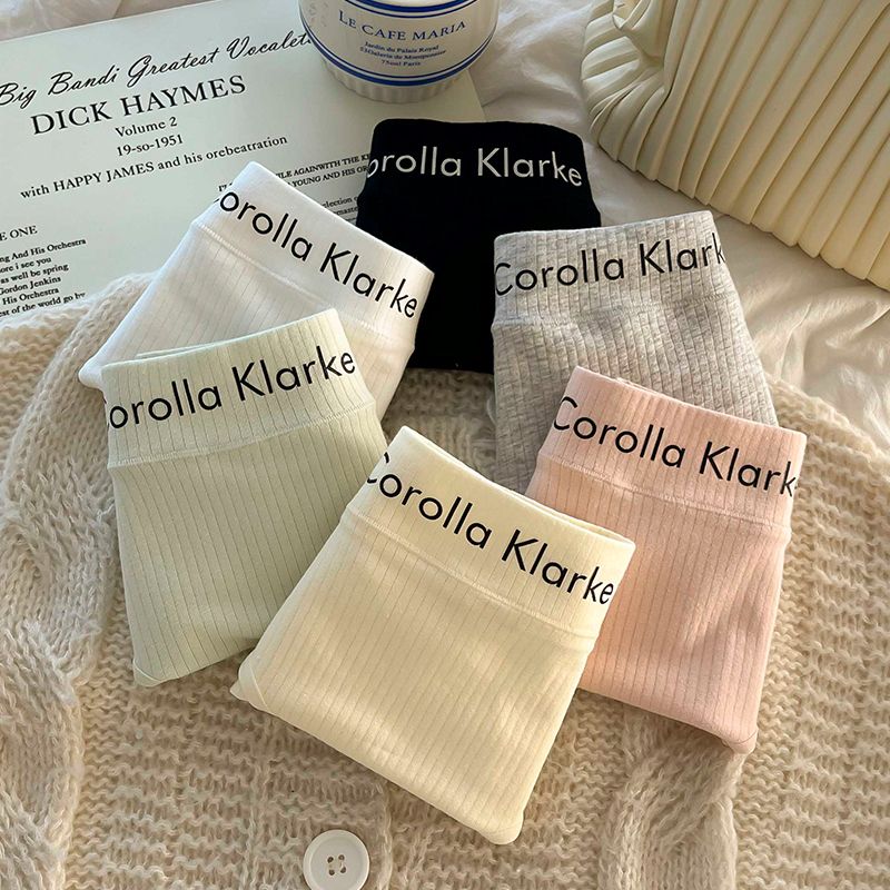 New seamless underpants for girls, Korean version, pure cotton antibacterial grade, large size breathable, mid-waist triangular waistband for girls undefined
