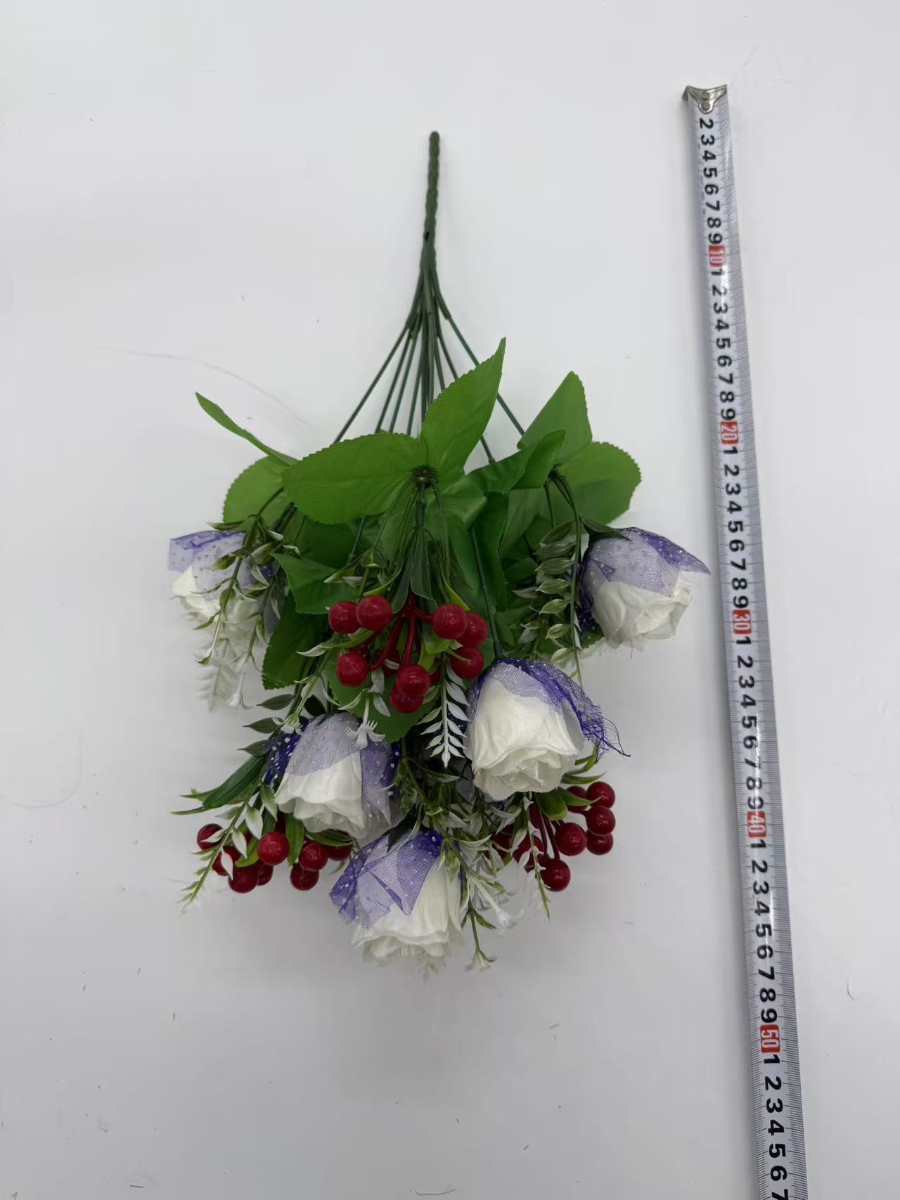 仿真花5朵塑料花假花装饰室内外家居摆件美观耐用