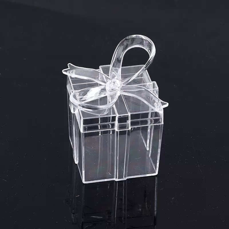 高透亚克力糖果盒子圣诞节情人节小礼物盒子透明塑料收纳礼物盒