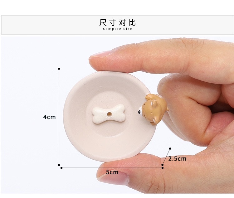 Incense burner set, incense burner accessories, aroma diffuser incense burner, incense ceremony supplies, aroma diffuser incense burner combination, suitable for shaped incense burners, aroma diffuser incense burner accessories, cartoon animal incense holders, handicraft ornaments, creative incense holders, incense burners, indoor home furnishings detail image 6