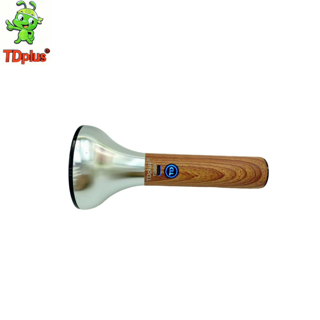 TDplus's new multi-functional charging high-intensity long-range flashlight is a regular waterproof patrol outdoor home mini portable and cute Item Picture