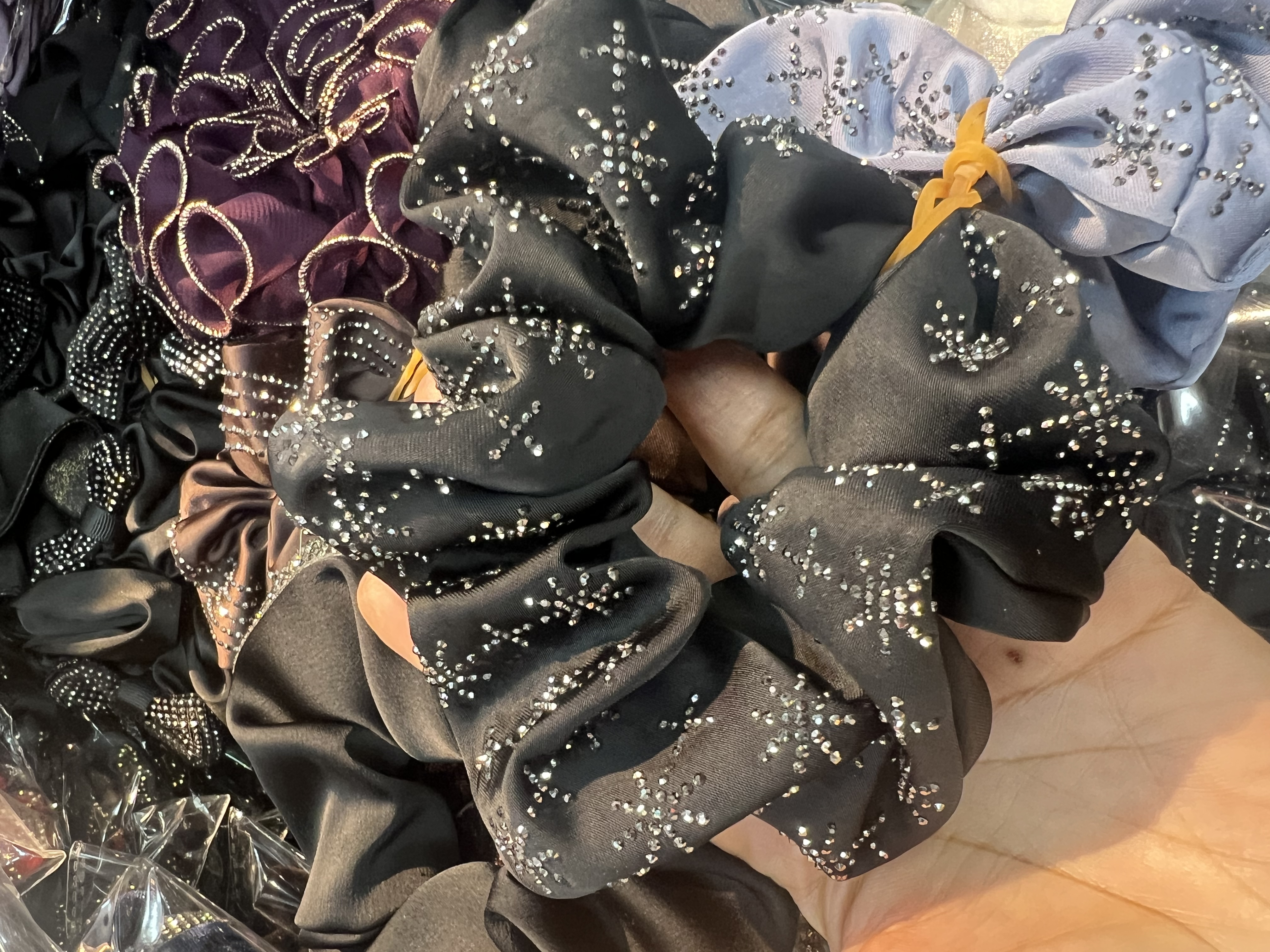 时尚条纹发带额饰头绳少女发饰头饰发夹头绳发圈多功能发带