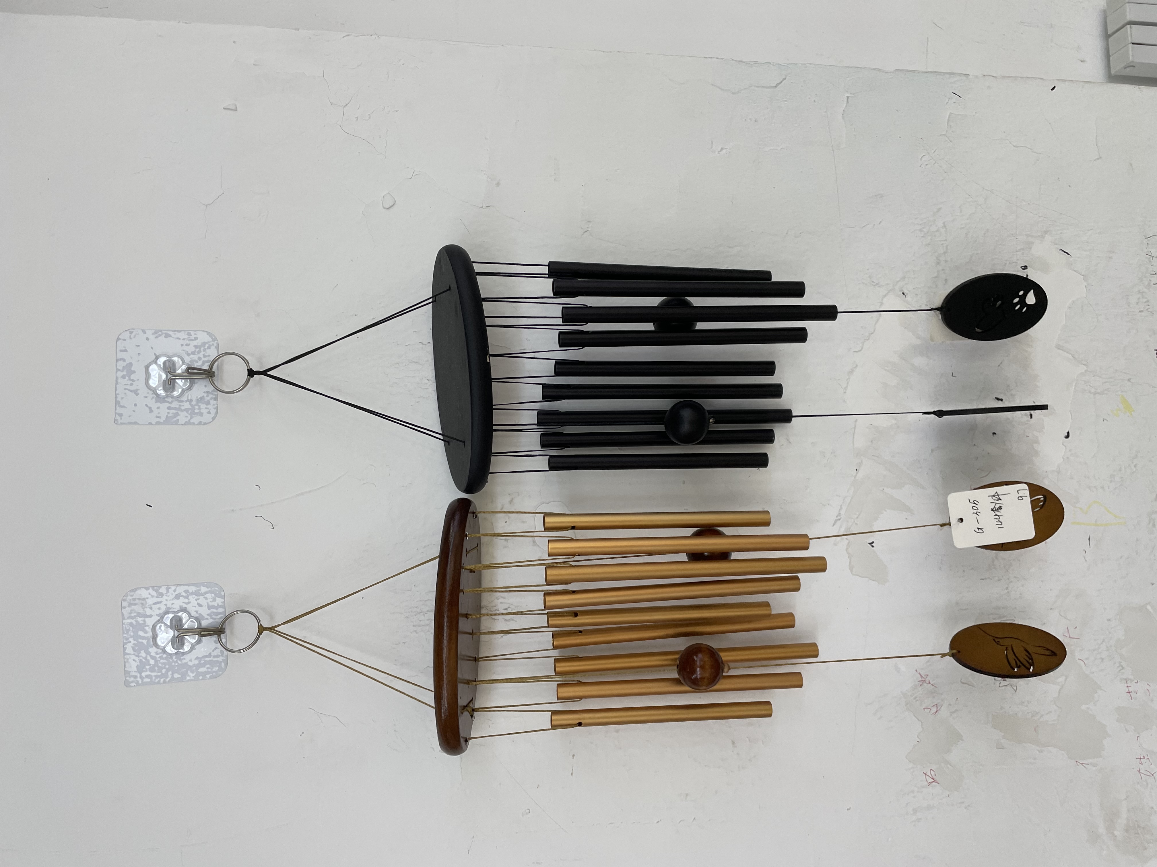 Mandala wind chime dream catcher, wind chime, golden copper bell, decorative pendant, creative home decor detail image 3