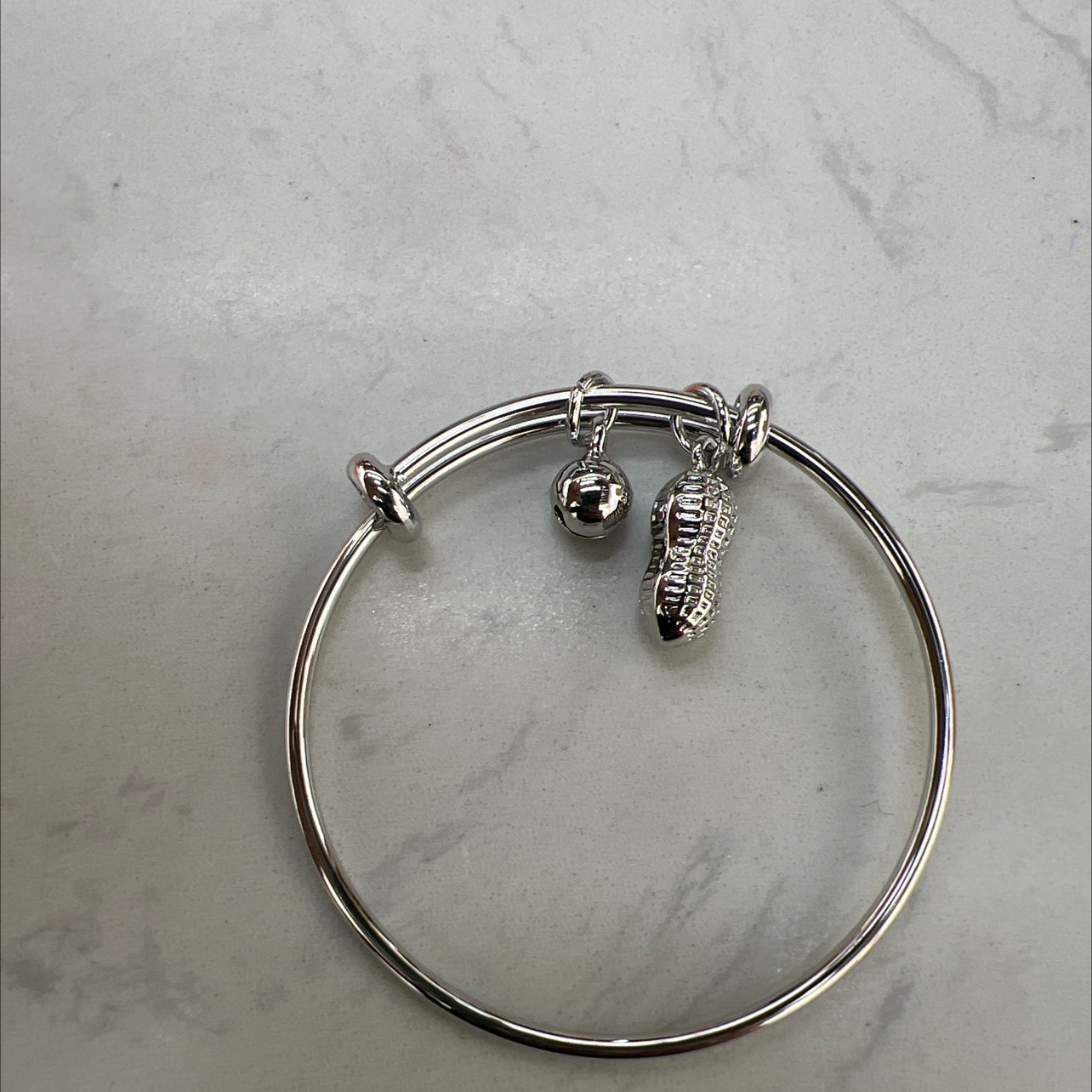 儿童花生挂件推拉手镯