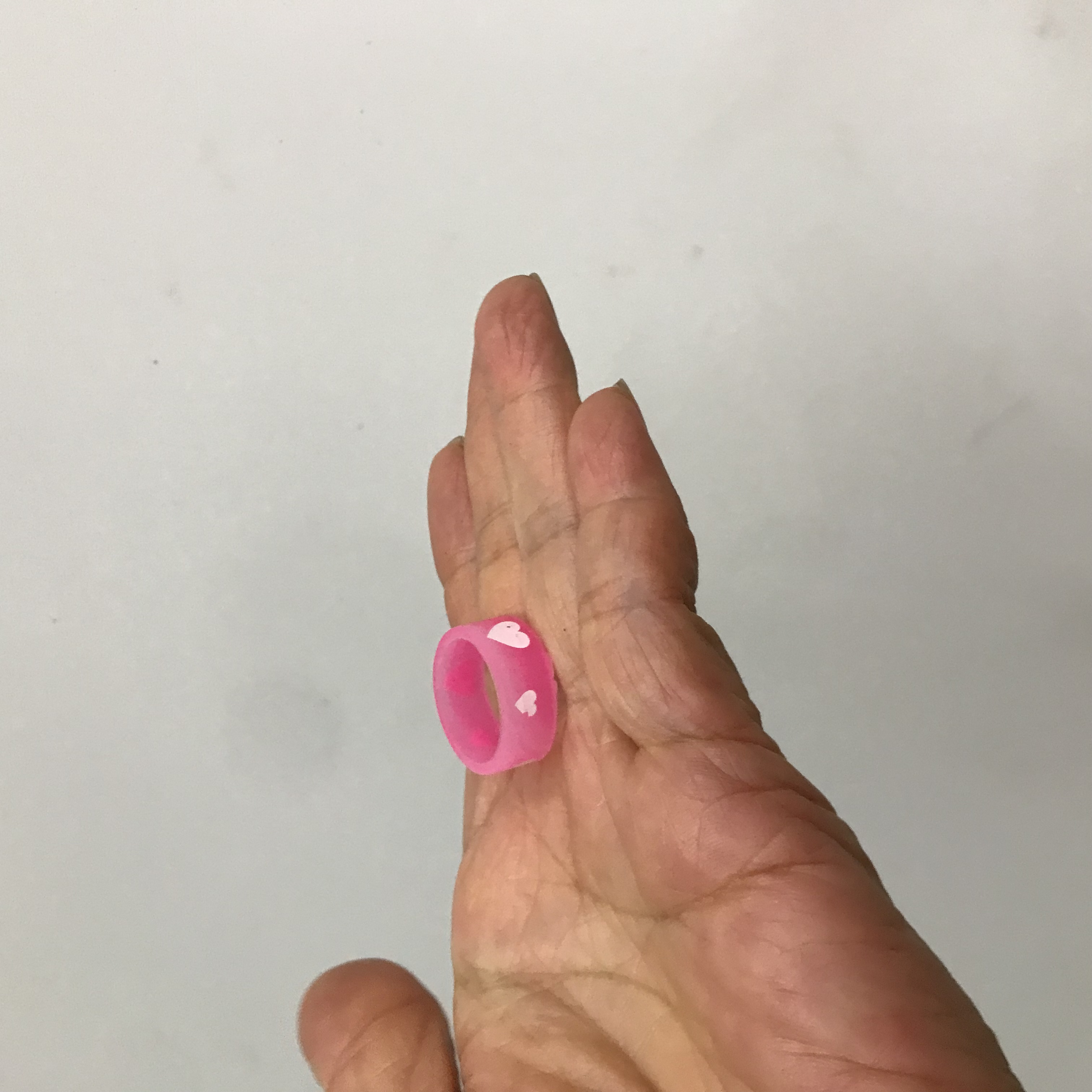 硅胶材质浅粉白色 details Picture