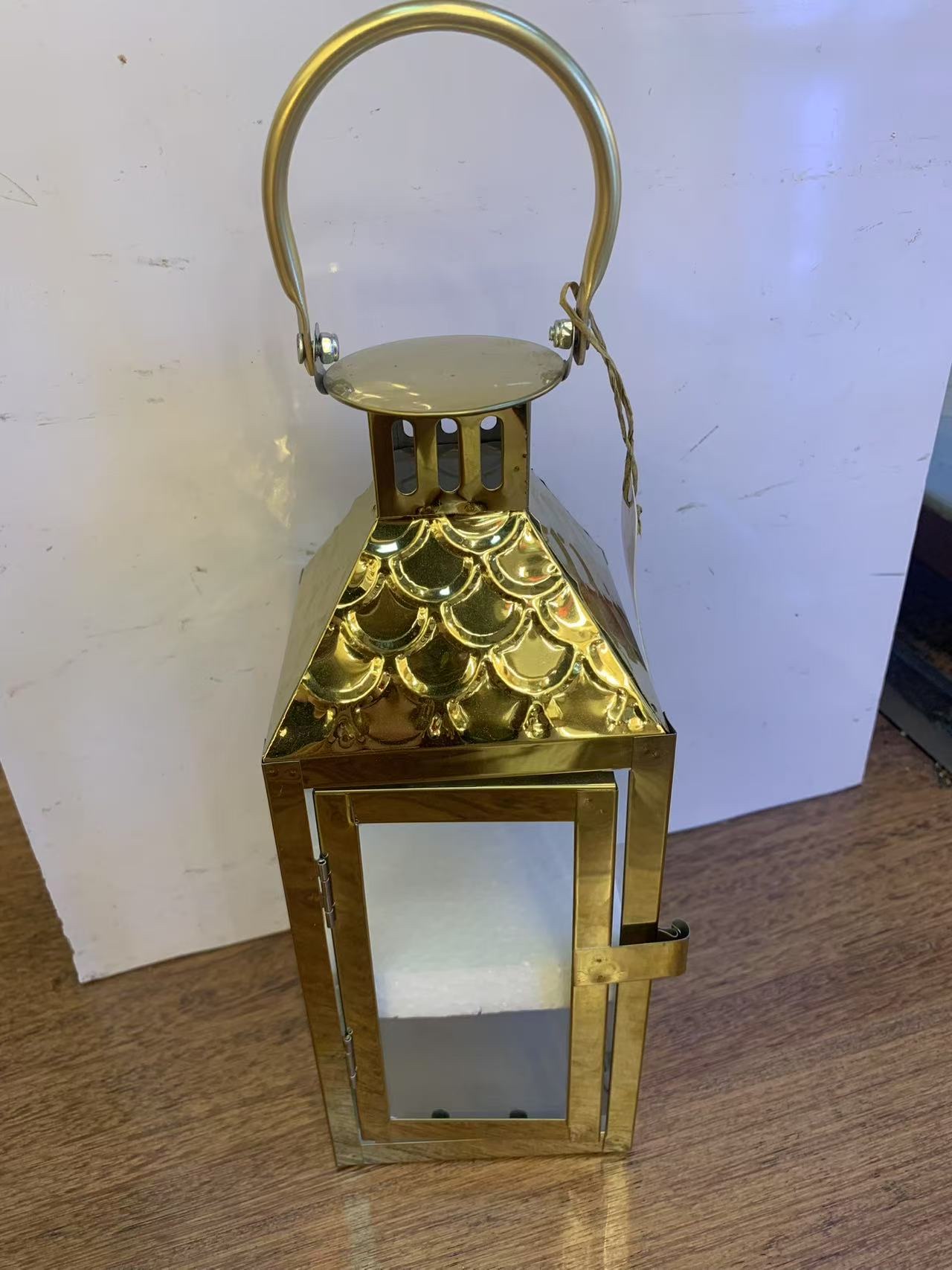 23070S、M、L三件套电镀金色太阳花LED斋月风灯详情图4