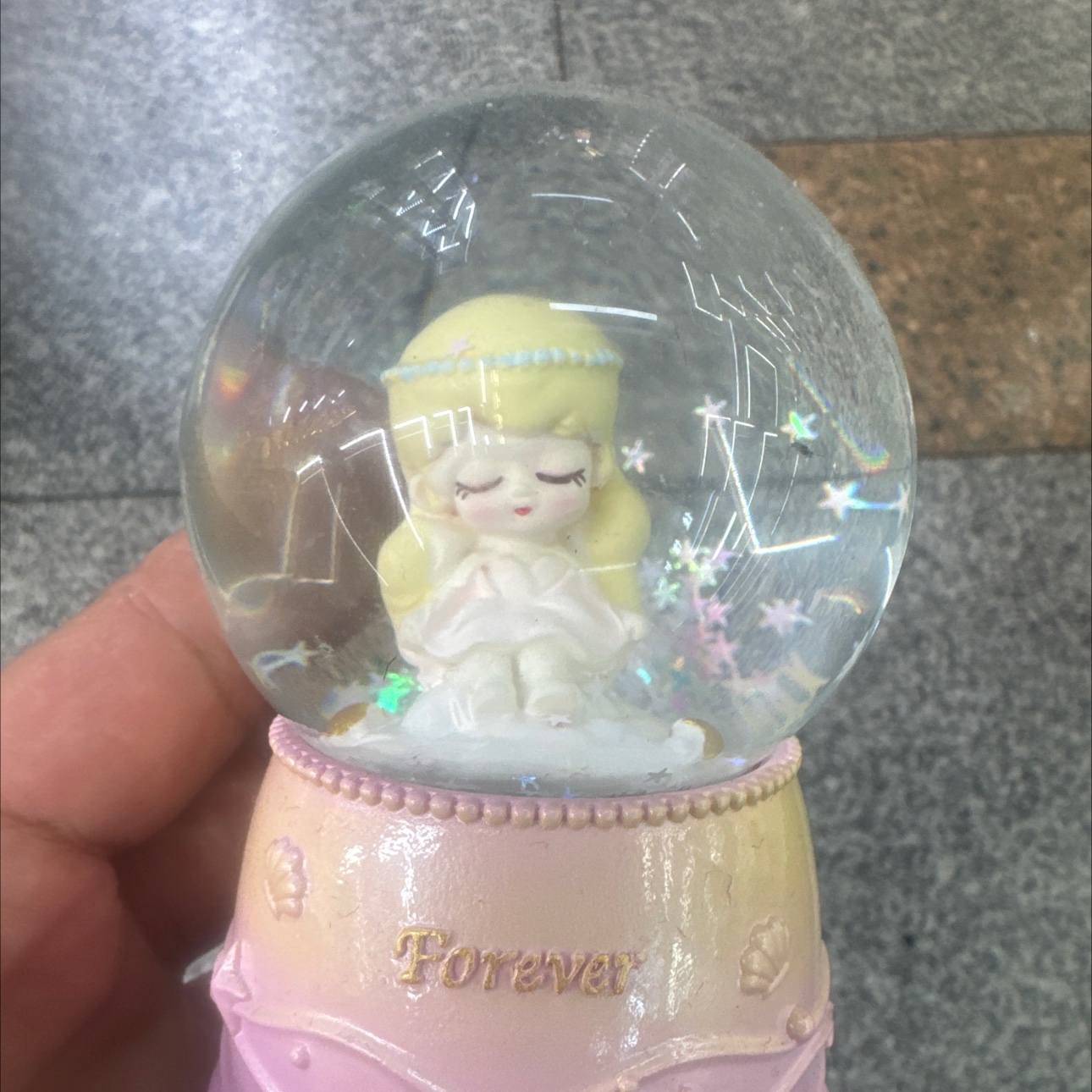 水晶球工艺品情人节礼物球带音乐水晶球高科技实用创意礼品带音乐水晶球