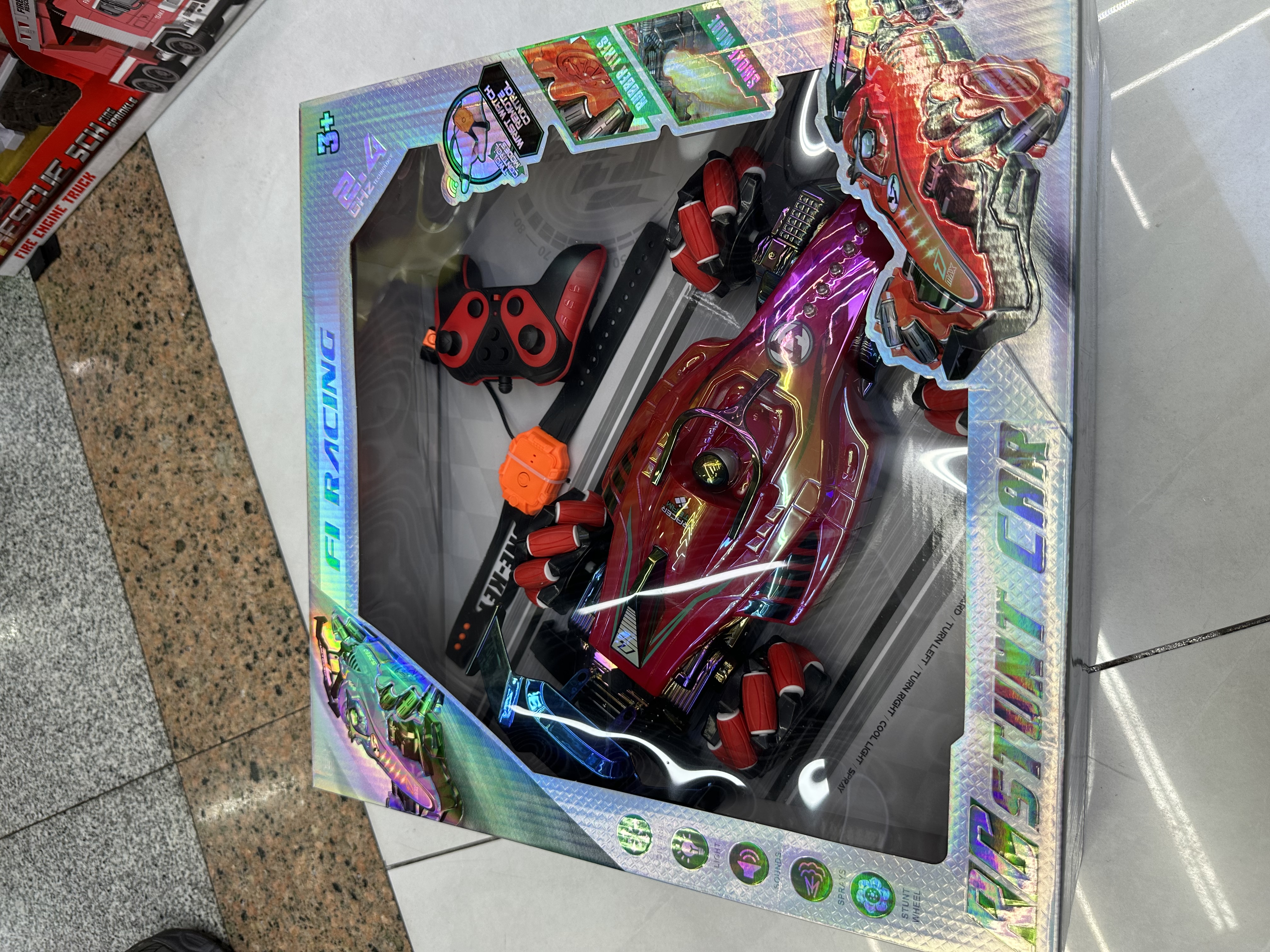The children's toy remote control car excavator model is suitable for boys and girls. It is an educational and fun hands-on operation toy gift remote control car. Double remote control children's toys detail image 2