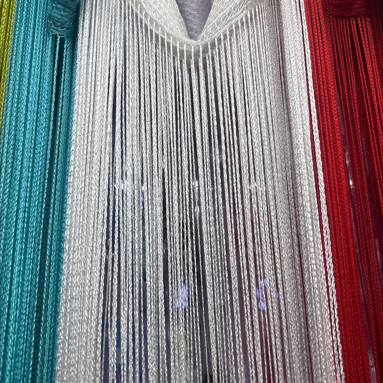 线帘 门帘 隔断装饰帘 现货。婚庆道具展示帘细节图