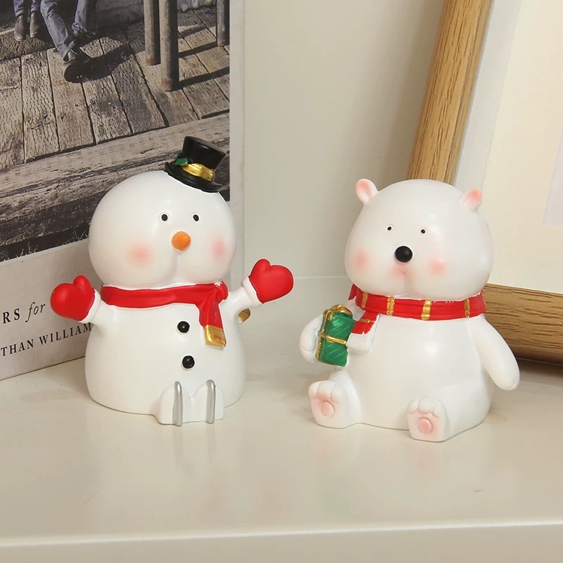 圣诞节奇妙盲盒圣诞老人家居装饰品可爱圣诞礼物潮玩手办摆件送礼车用汽车用品详情图2