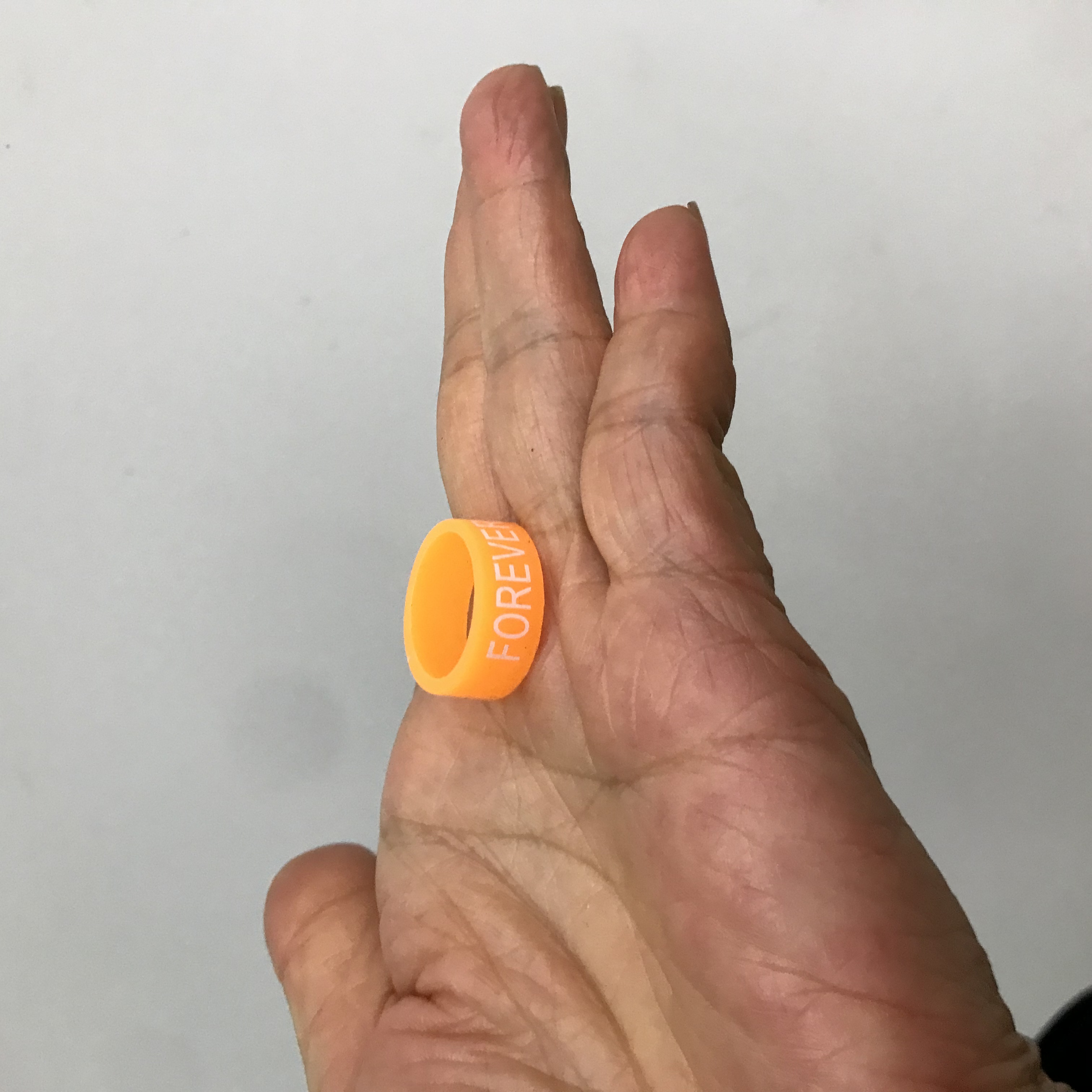 硅胶材质橘白色 thumbnail