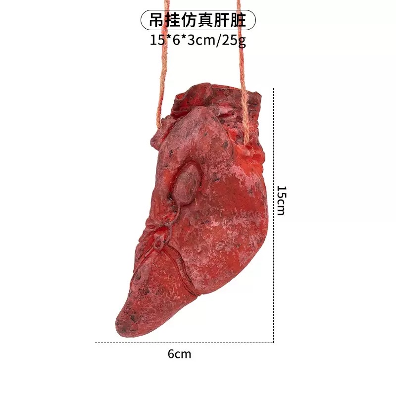 Halloween decoration props, realistic broken hands and feet chain, prank haunted house venue decoration props manufacturer wholesale horror simulation toy ornaments Application Scenario