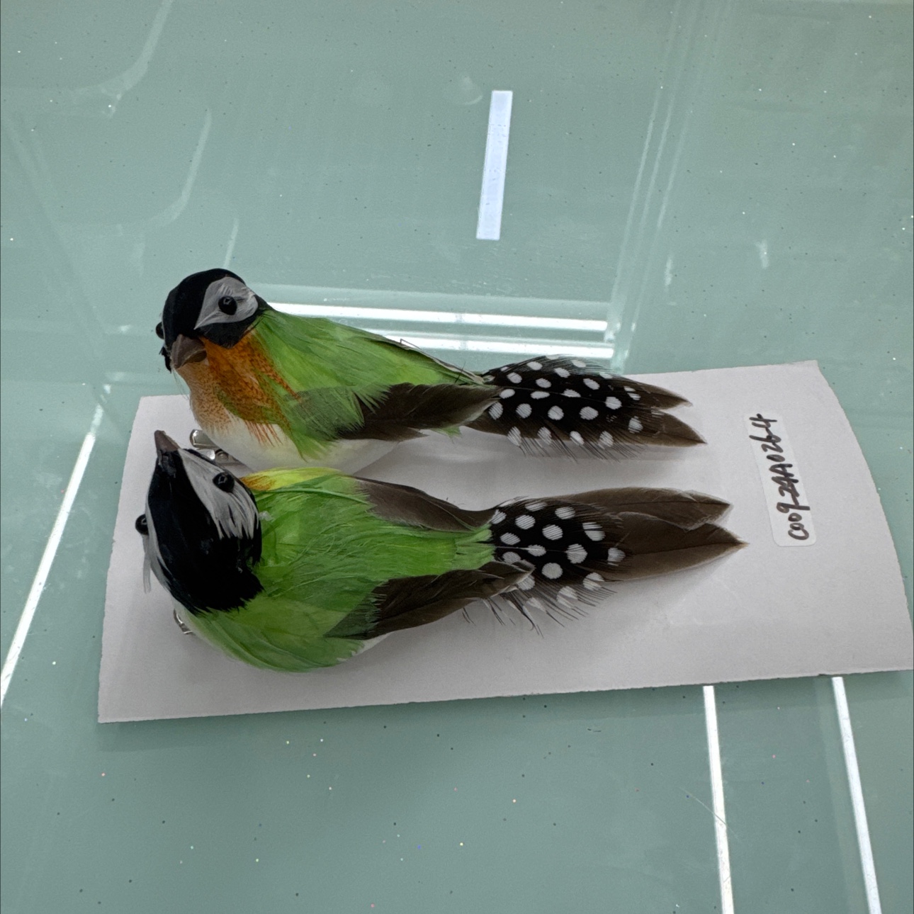 仿真小鸟工艺装饰品，带夹子，用于家居装饰，窗帘装饰，也可用于花园的花草装饰产品图